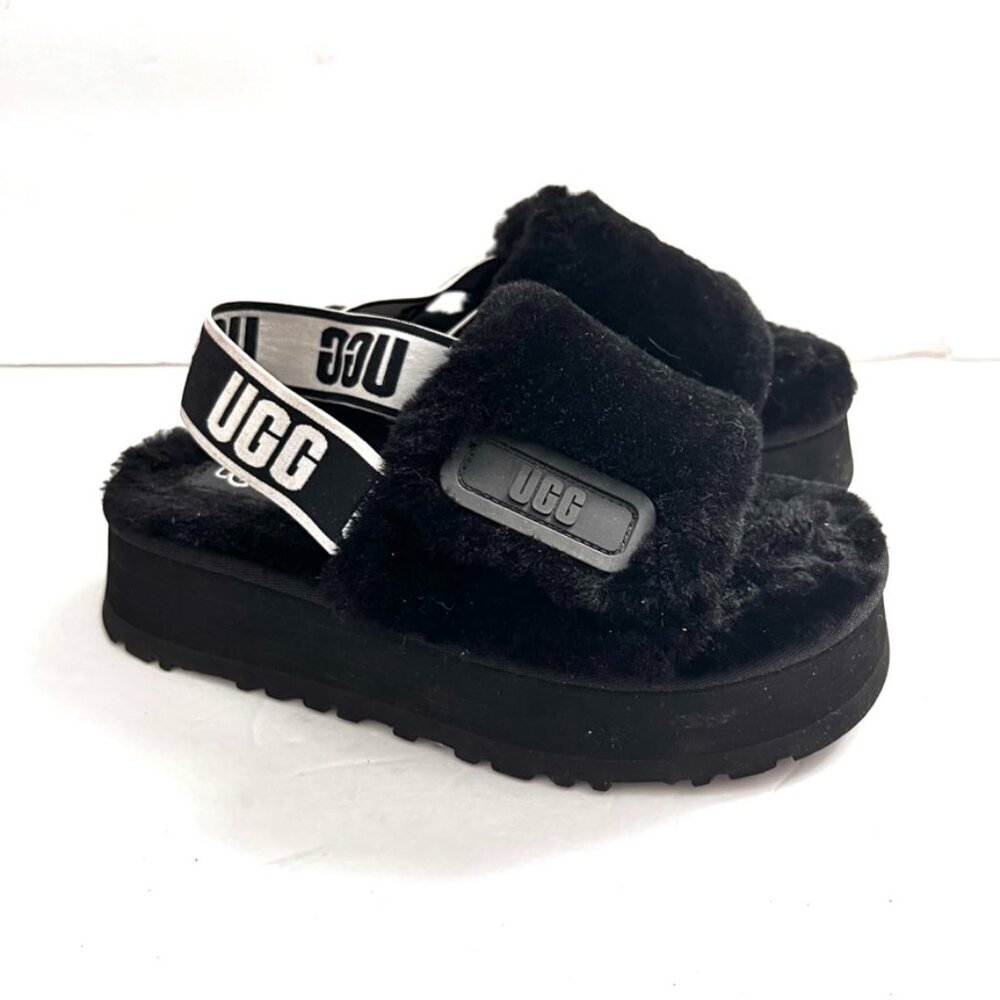 UGG Disco Slide Sandal blakc platform